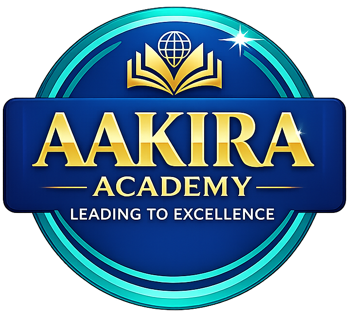 Aakira Academy logo – online education and foreign language training institute in Bangalore